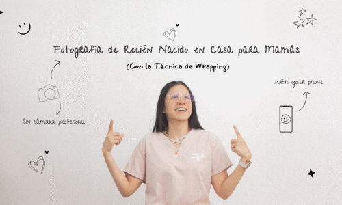 Fotografía de Recién Nacido en Casa para Mamás (Con la Técnica de Wrapping)
